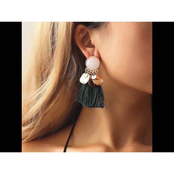 Tassels Earrings ( NWT) - Picture 3 of 4